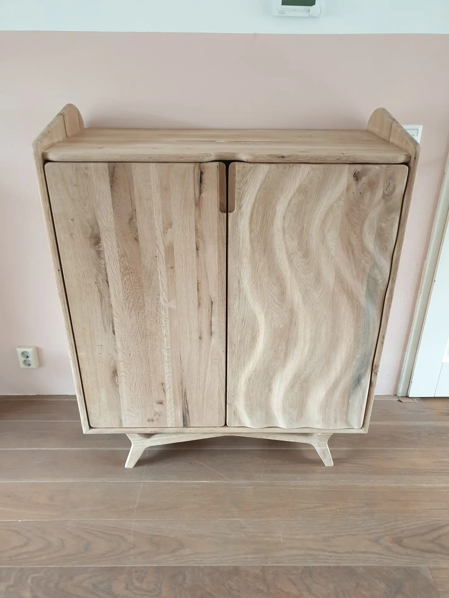 Massief eiken detail